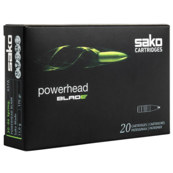 Sako 6.5 Creedmoor 120gr Powerhead Blade 20rds (C663657HSA10) — Eagle Firearms