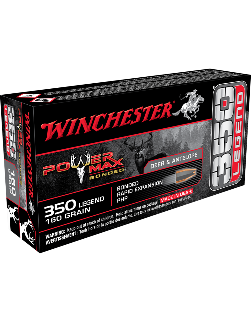 Winchester Winchester 350 Legend 160gr Power Max Bonded (X3501BP)