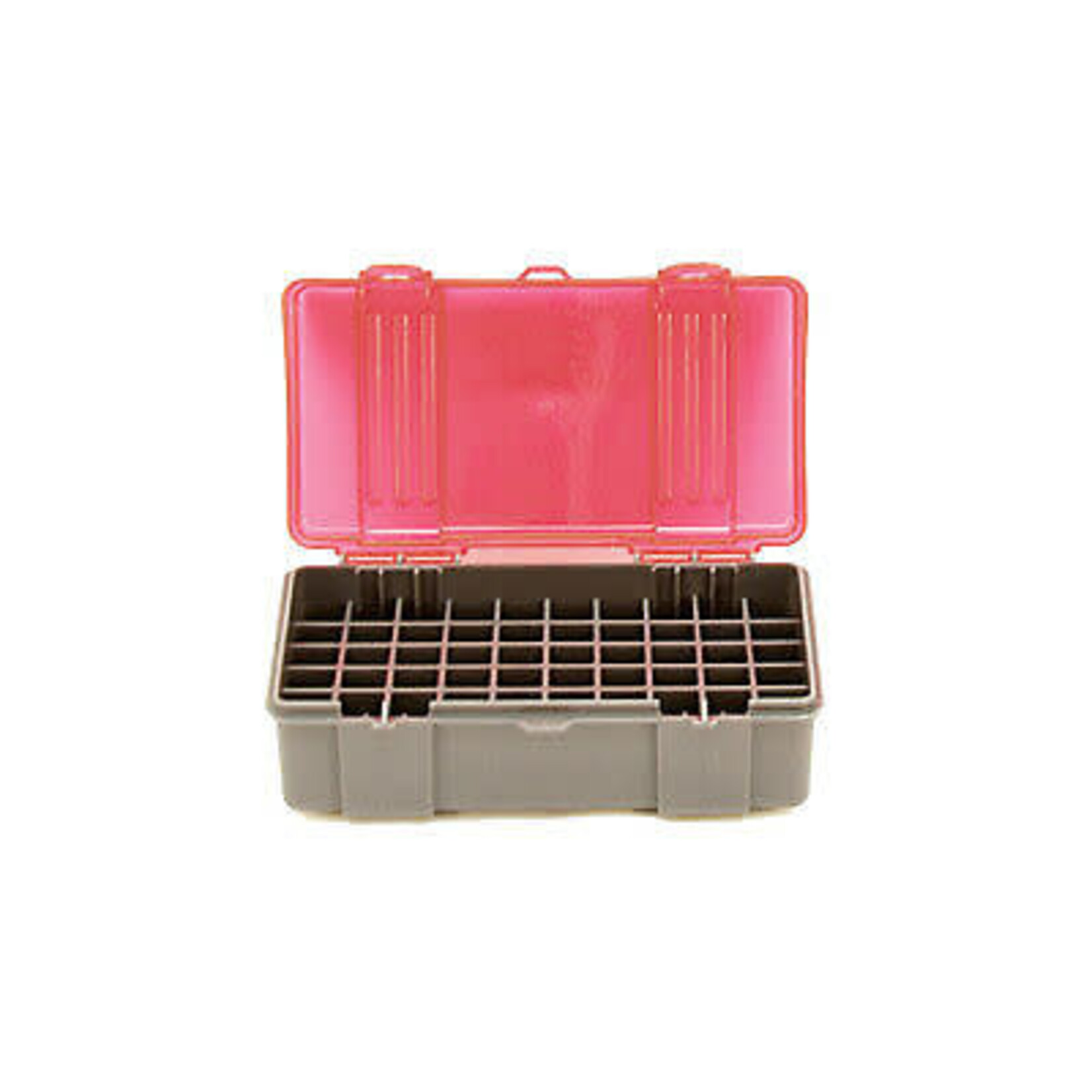 Plano Plano  pistol ammo case Clear Red/Smoke 41 mag, 44 mag,45 LC cal  (122650)