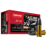Norma Norma TAC-22 Subsonic 22LR 40gr LHP 50rds (2425080)