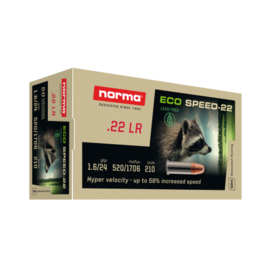 Norma Norma ECO Speed-22 22LR 24gr Copper FP 50rds. (2423773)