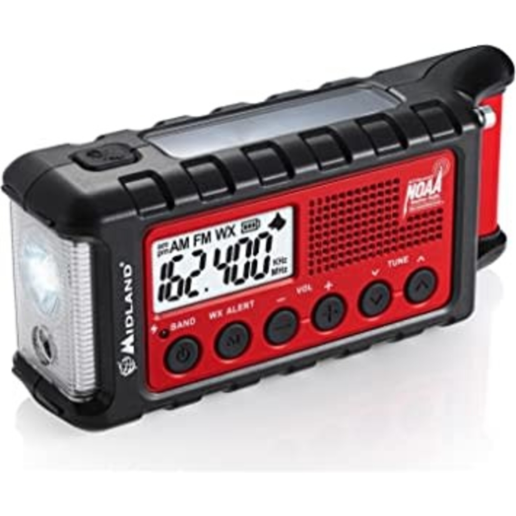 Midland Midland Emergency Crank Radio, Power Bank, Flashlight, and Weather Alert (ER310)
