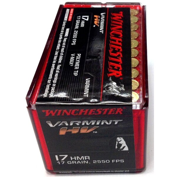 Winchester 17 HMR 17gr V-Max Varmint HV (S17HMR1) — Eagle Firearms