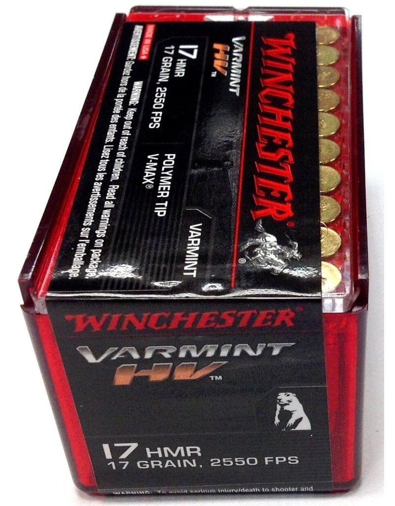 Winchester Winchester 17 HMR 17gr V-Max Varmint HV (S17HMR1)