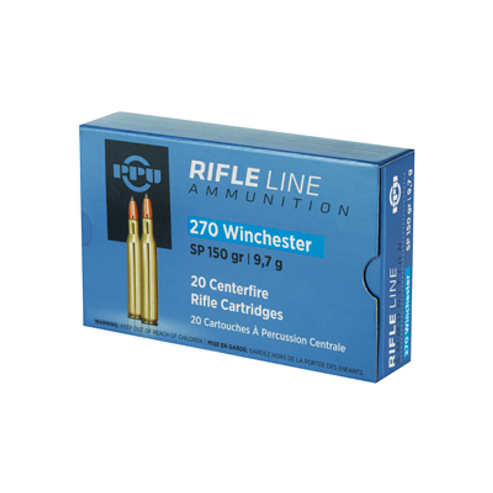 PPU PPU Rifle Line 270 Win 150gr SP (PP2702)