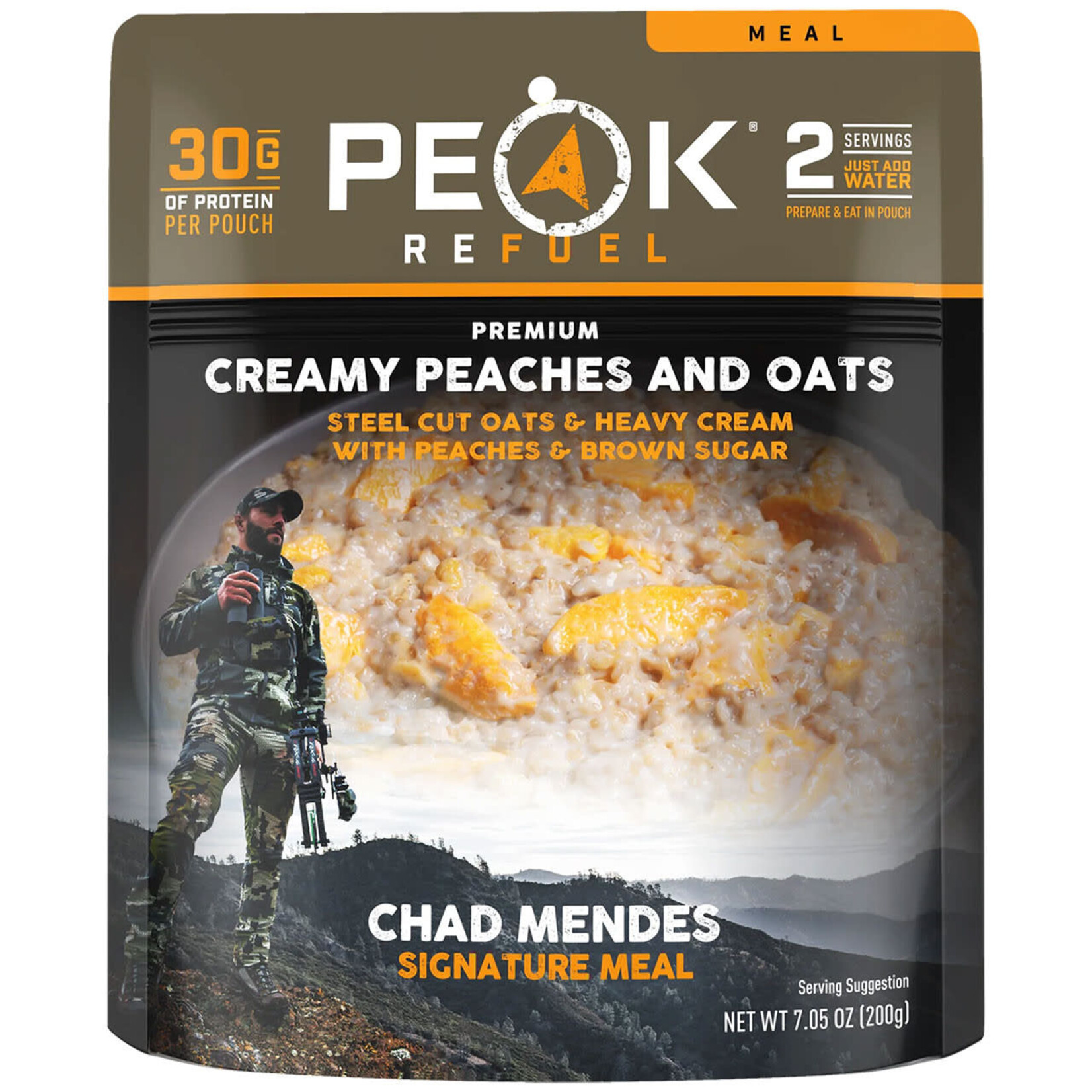 Peak Refuel Peak Refuel Creamy Peaches and Oats Meal (59180)