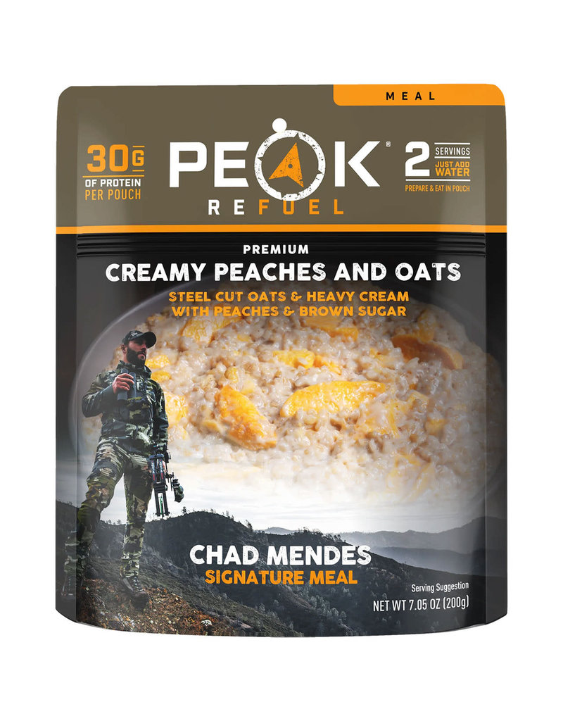 Peak Refuel Peak Refuel Creamy Peaches and Oats Meal (59180)