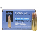 PPU PPU Rifle Line 8mm Mauser 198gr FMJ (PP8F)