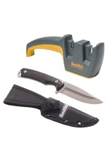 Smith's Smith's Edge Sport Combo, Fixed Blade Knife w/ Sharpener (51238)