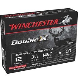Winchester Winchester Double X 12ga 3.5" 00 Buck 5rds (SB12L00)