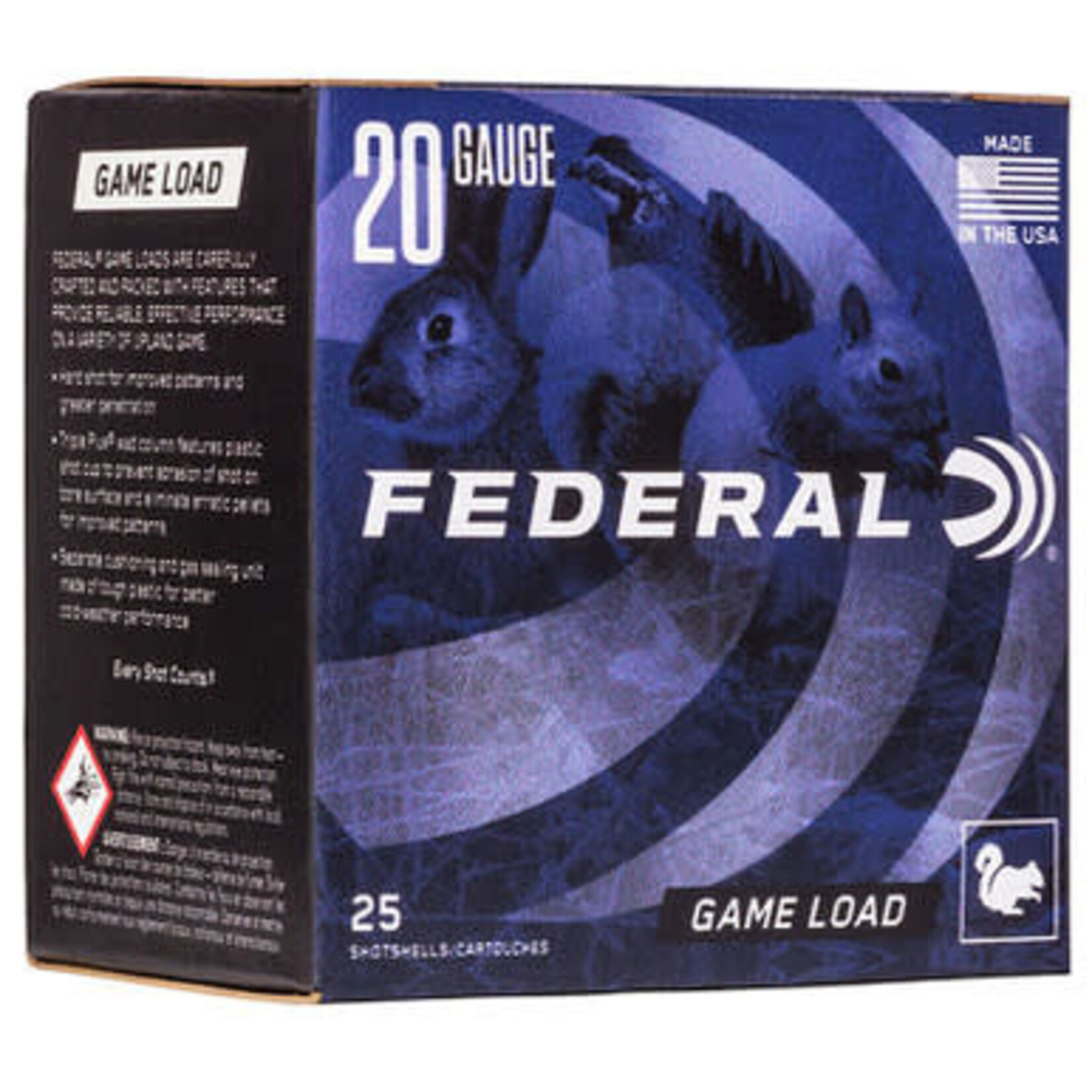 Federal Federal20ga 2.75" 7/8oz #8 Lead (H2008)