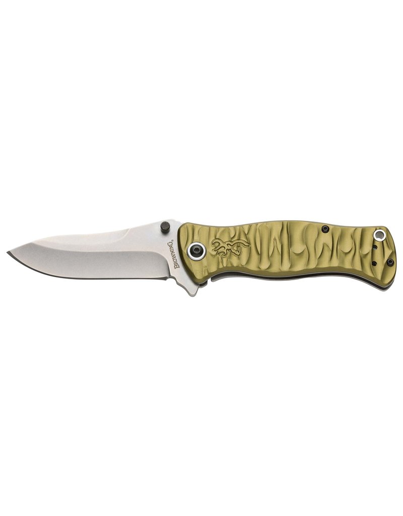 Browning Browning Riverstone Green Folding Knife (3220464)