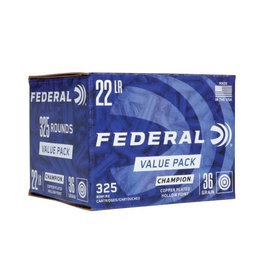 Federal Federal Champion 22LR 36gr Copper Plated HP 325rds (725)