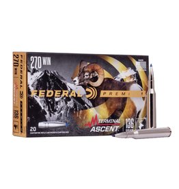 Federal Federal Premium 270 Win 136gr Terminal Ascent (P270TA1)