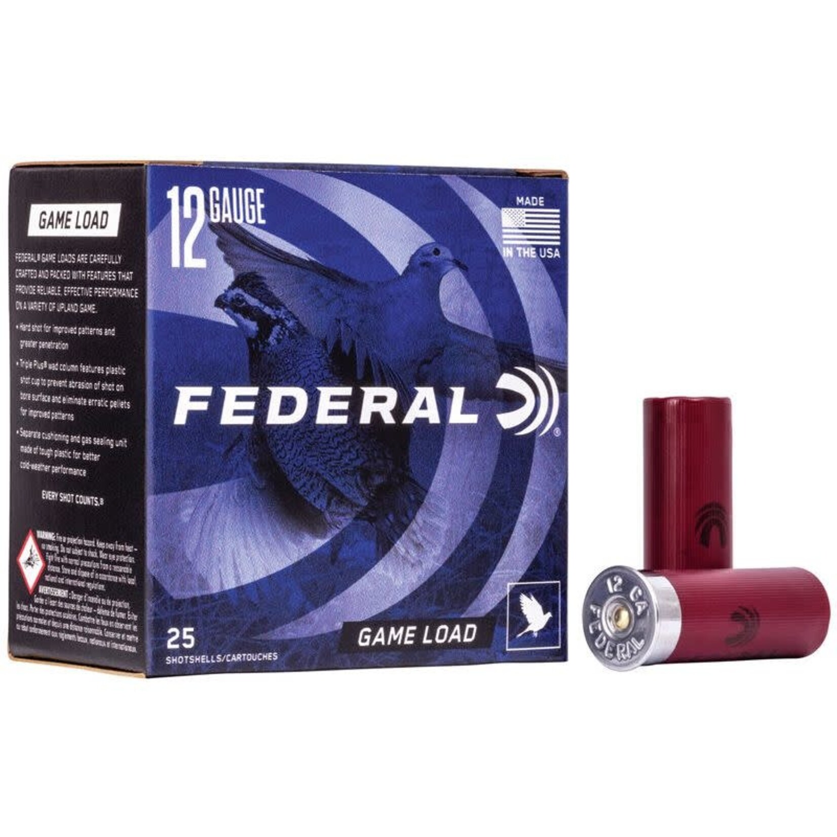 Federal Federal 12ga 2 3/4", 1oz #6 Lead (H1216)