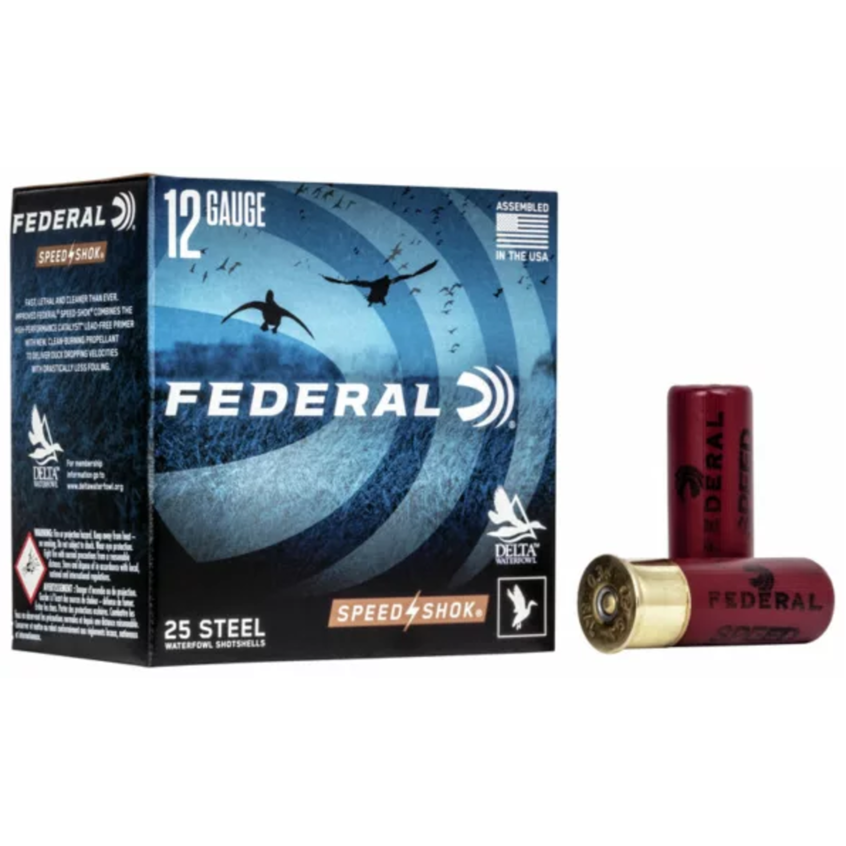 Federal Federal Speed Shok 12ga 2 3/4", 1 1/8oz BB Steel (WF145BB)