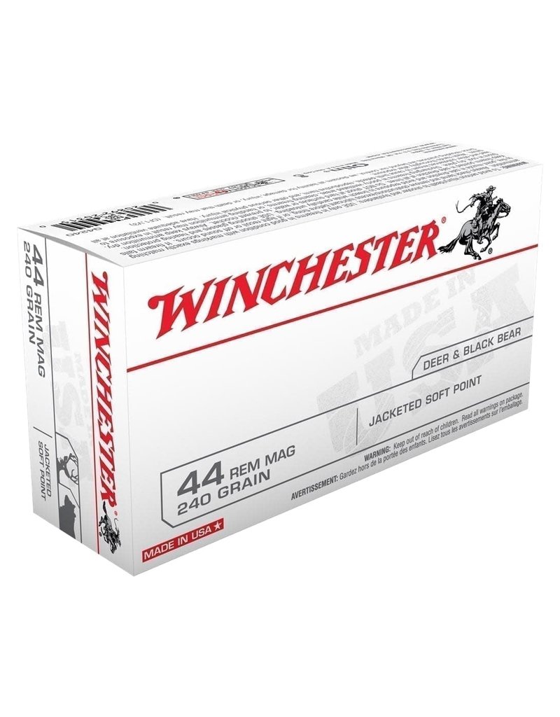 Winchester Winchester USA 44 Rem Mag 240gr JSP 50rds (Q4240)
