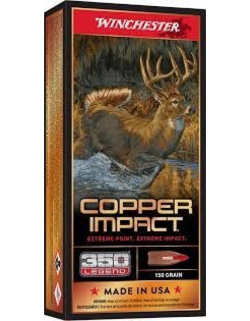 Winchester 350 Legend 150gr Copper Impact (X350CLF)