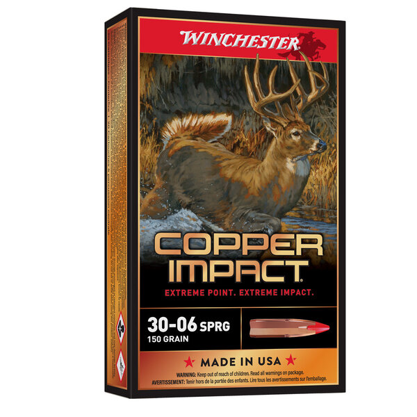 Winchester 30-06 Sprg. 150gr Copper Impact (X3006CLF) — Eagle Firearms