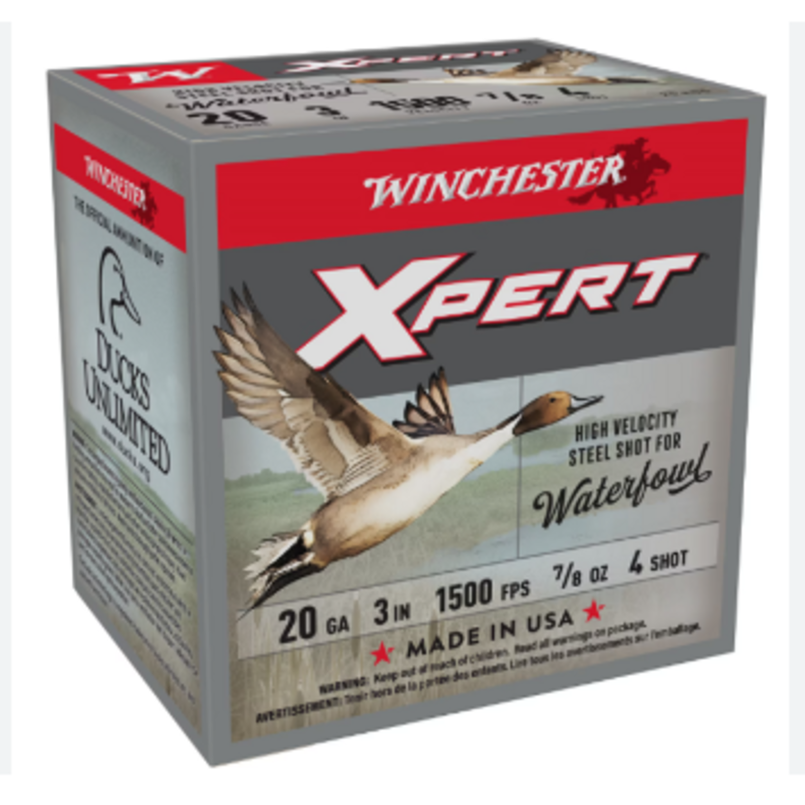 Winchester Winchester Xpert 20ga 3", 7/8oz #4 Steel (WEX2034)