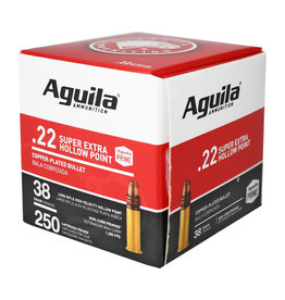 Aguila Aguila 22LR 38gr HP 250rds (1B221103)