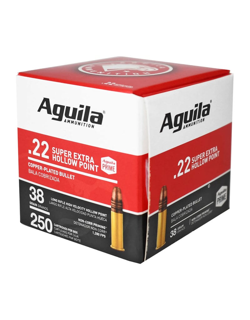 Aguila Aguila 22LR 38gr HP 250rds (1B221103)