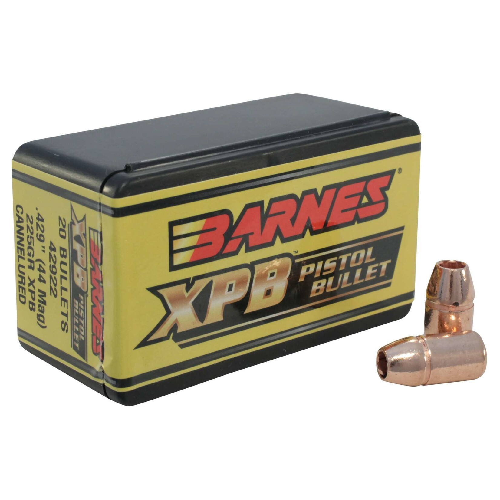 Barnes Barnes .429 dia. (44 Mag) 225gr XPB 20ct. (30543)