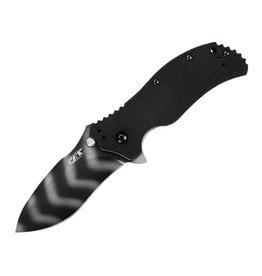 Zero Tolerance Zero Tolerance Folder, G10 Black, Tiger Stripe (0350TS)