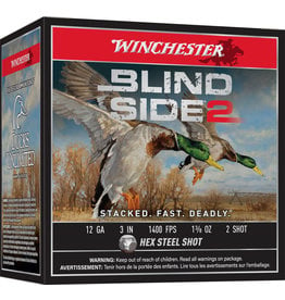 Winchester Winchester Blind Side 2 12ga 3", 1 3/8oz #2 Steel (XBS1232)