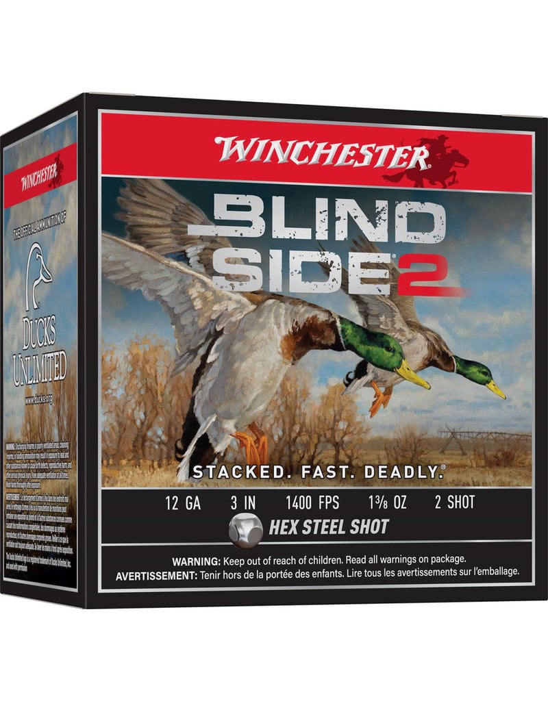 Winchester Winchester Blind Side 2 12ga 3", 1 3/8oz #2 Steel (XBS1232)