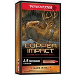 Winchester Winchester 6.5 Creedmoor 125gr Copper Impact (X65CLF)