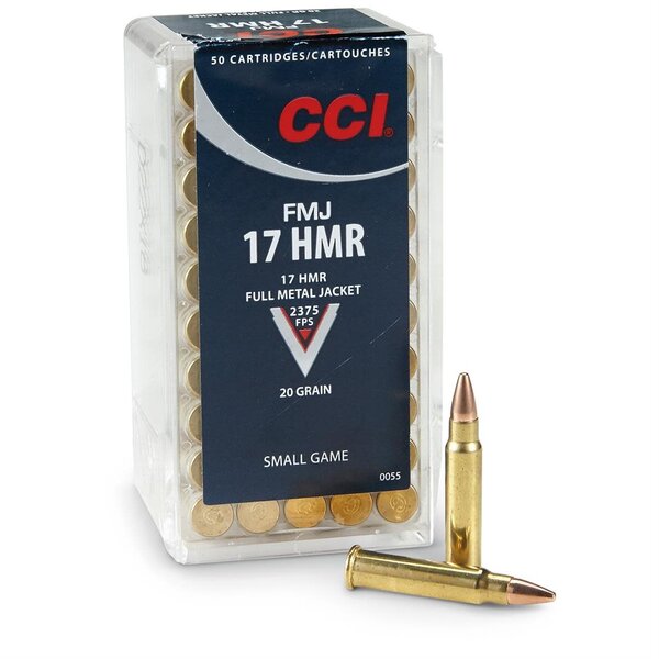 CCI 17 HMR 20gr FMJ 50rd box (0055) — Eagle Firearms