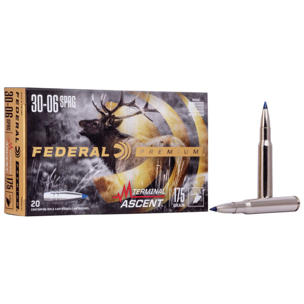 Federal Premium 30-06 Sprg. 175gr Terminal Ascent (P3006TA1) — Eagle Firearms