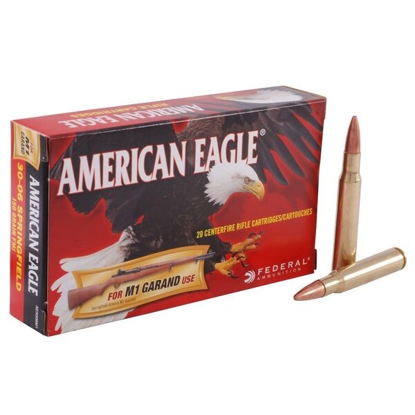 American Eagle 30-06 Sprg. 150gr FMJ M1 Garand (AE3006M1) — Eagle Firearms