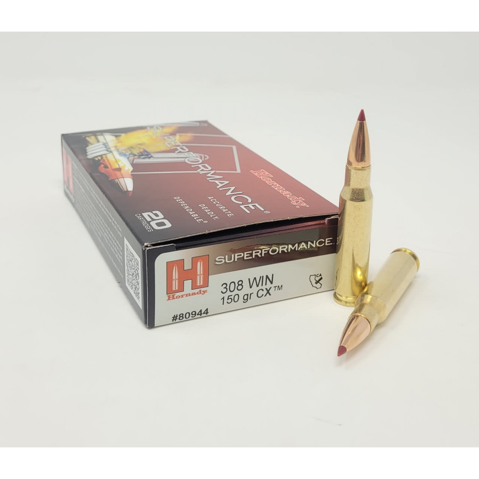 Hornady Hornady Superformance 308 Win 150gr CX (80944)