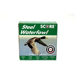 Score Score 12ga Steel 1550fps 2 3/4", 1 1/8oz #2