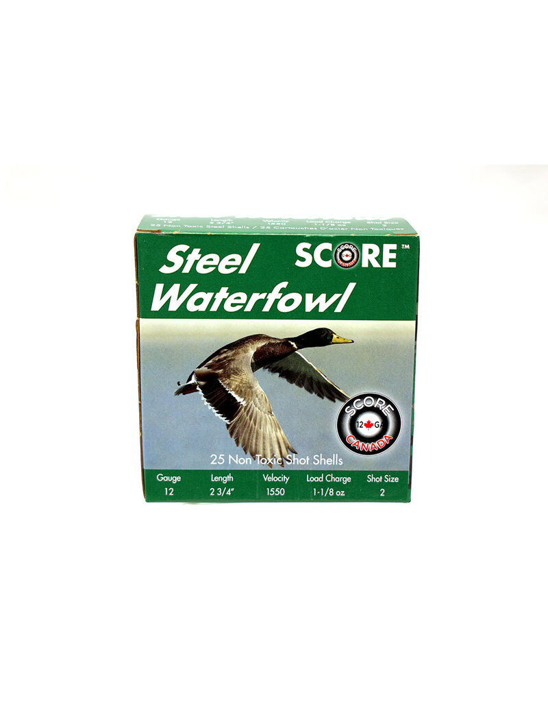 Score Score 12ga Steel 1550fps 2 3/4", 1 1/8oz #2