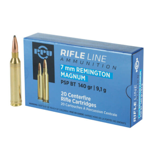 PPU Rifleline 7mm Rem Mag 140gr PSP BT (PP7RM1) — Eagle Firearms