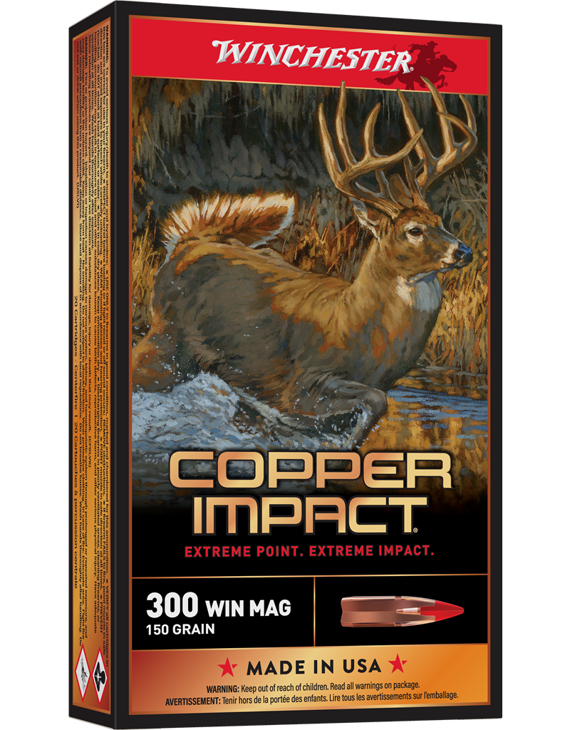 Winchester Winchester 300 WSM 150gr Copper Impact (X300SCLF)