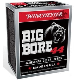 Winchester Winchester Big Bore 44 Rem Mag 240gr SJHP 20rds (X44MBB)