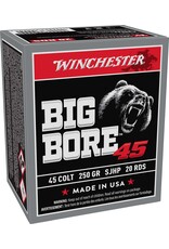 Winchester Winchester Big Bore 45 Colt 250gr SJHP 20rds (X45CBB)
