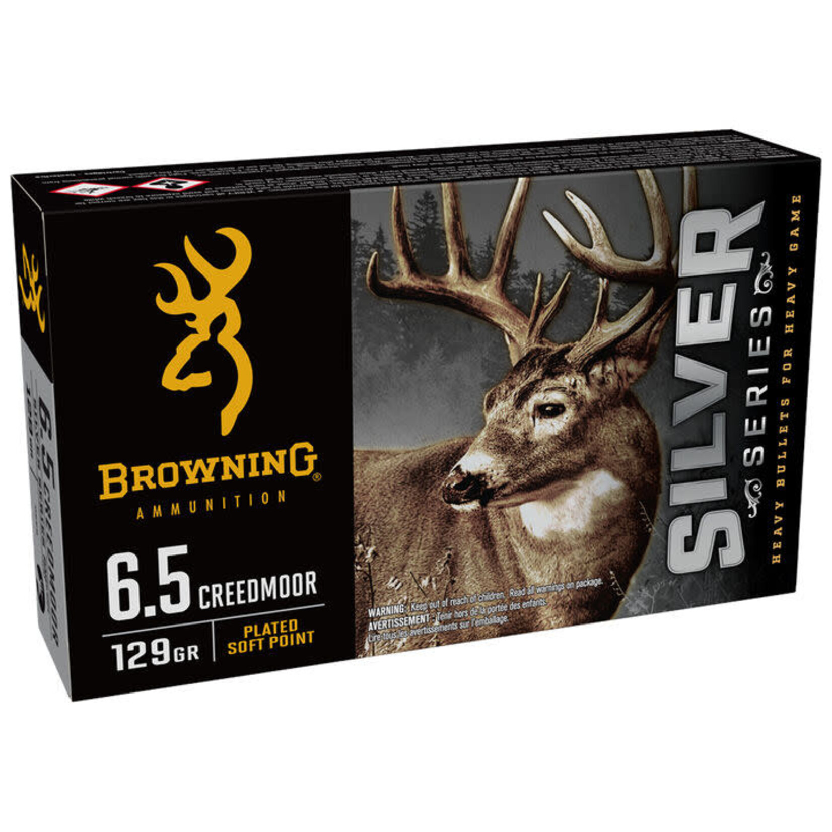 Browning Browning Silver 6.5 Creedmoor 129gr SP (B192600651)