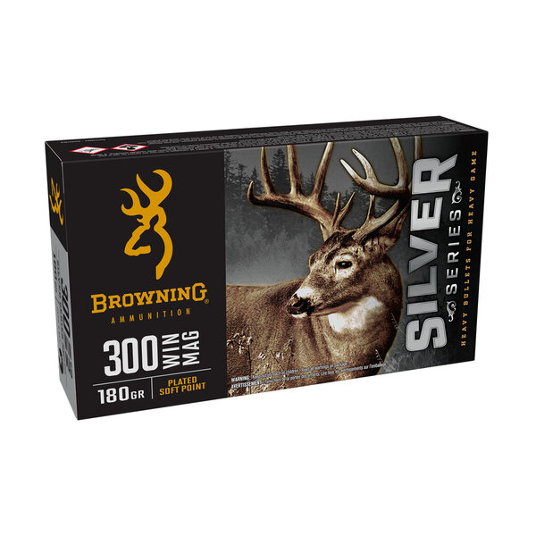 Browning Silver 300 Win Mag 180gr SP (B192603001) — Eagle Firearms