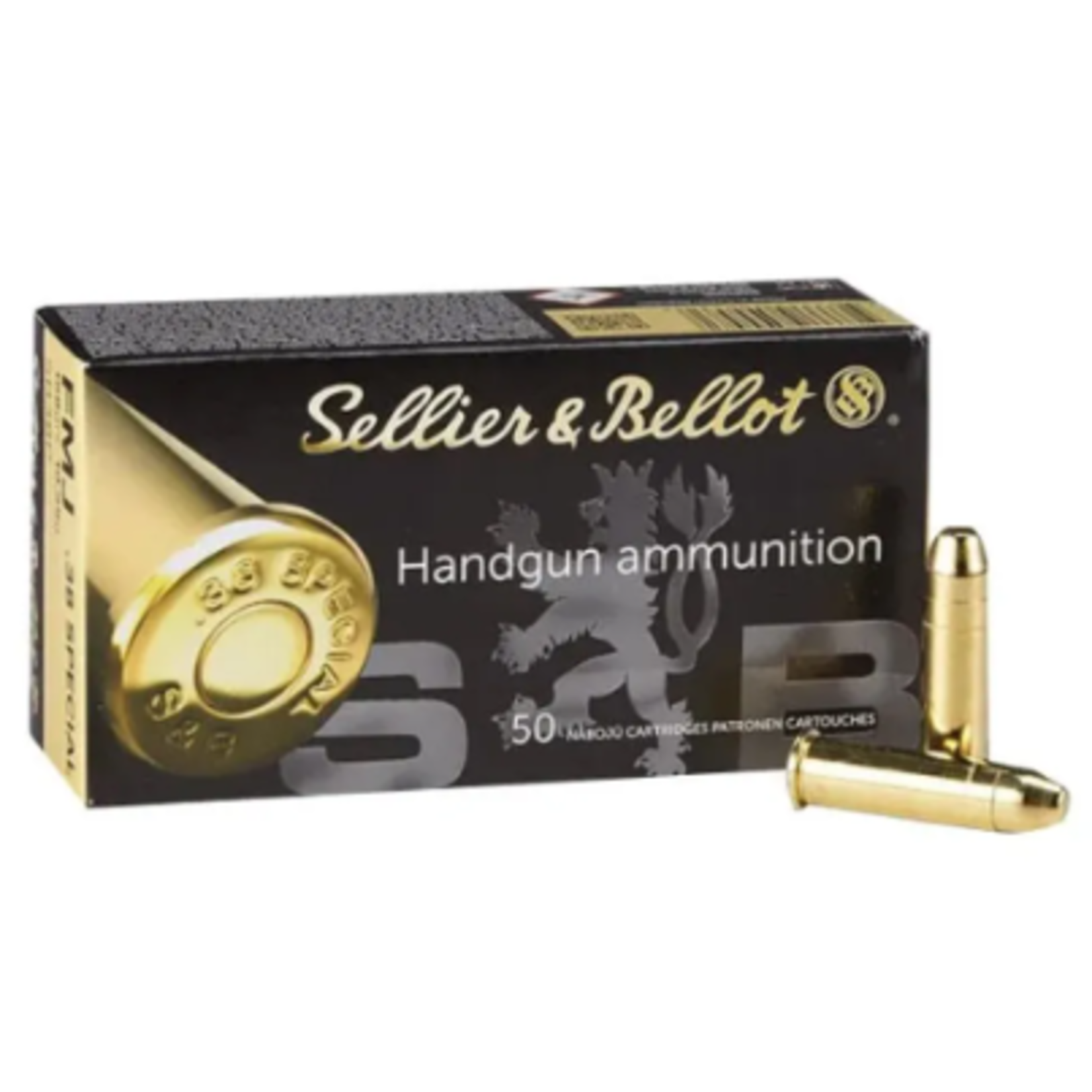Sellier & Bellot Sellier & Bellot 38 Special 158gr FMJ 50rd box (311010)