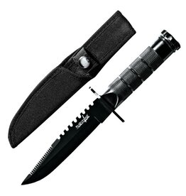 Survivor 8.5" Knife w/ Compass & Survival Kit in Handle (HK-690B)