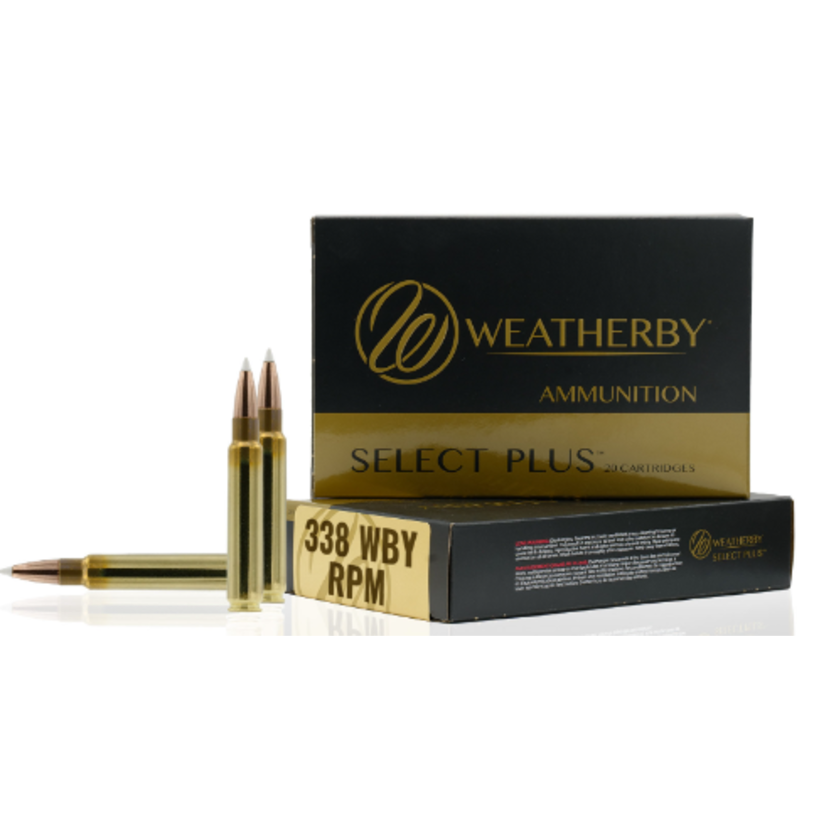 Weatherby Weatherby Select Plus 338 WBY RPM 225gr TTSX (B338225TTSX)