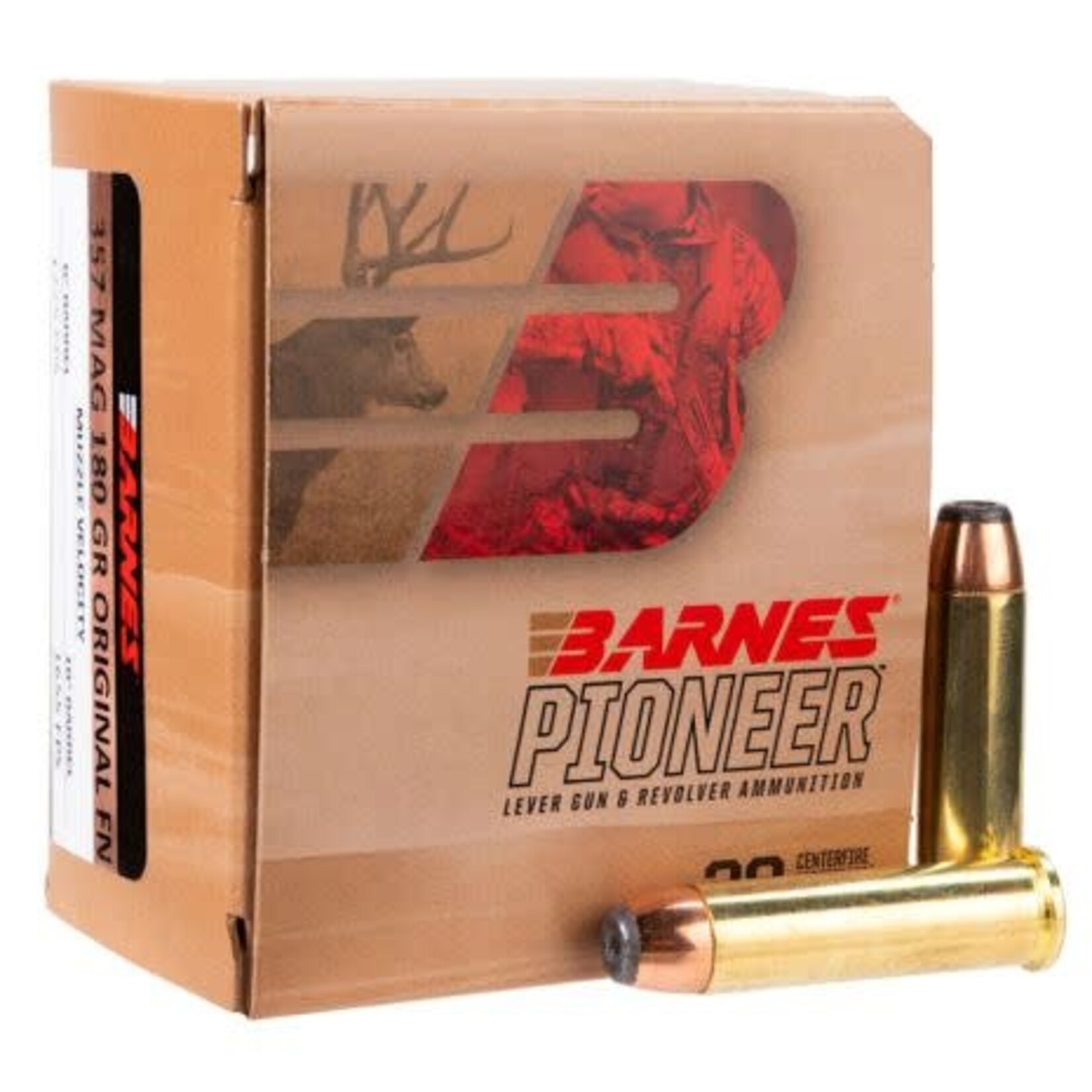 Barnes Barnes Pioneer 357 Mag 180gr Original FN 20rds. (32140)