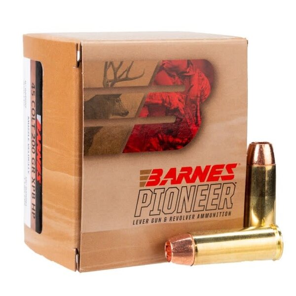Barnes Pioneer 45 Colt 200gr XPB HP 20rds. (32143) — Eagle Firearms