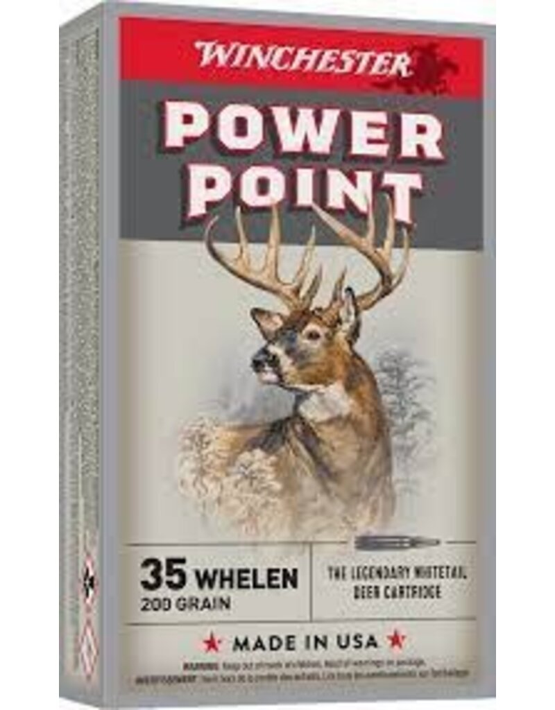 Winchester 35 Whelen 200gr Power Point (X35W)