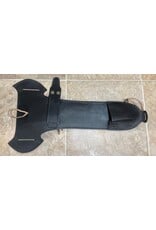 Leather Leg Holster for Mare's Leg / Ranch Hand, BLK